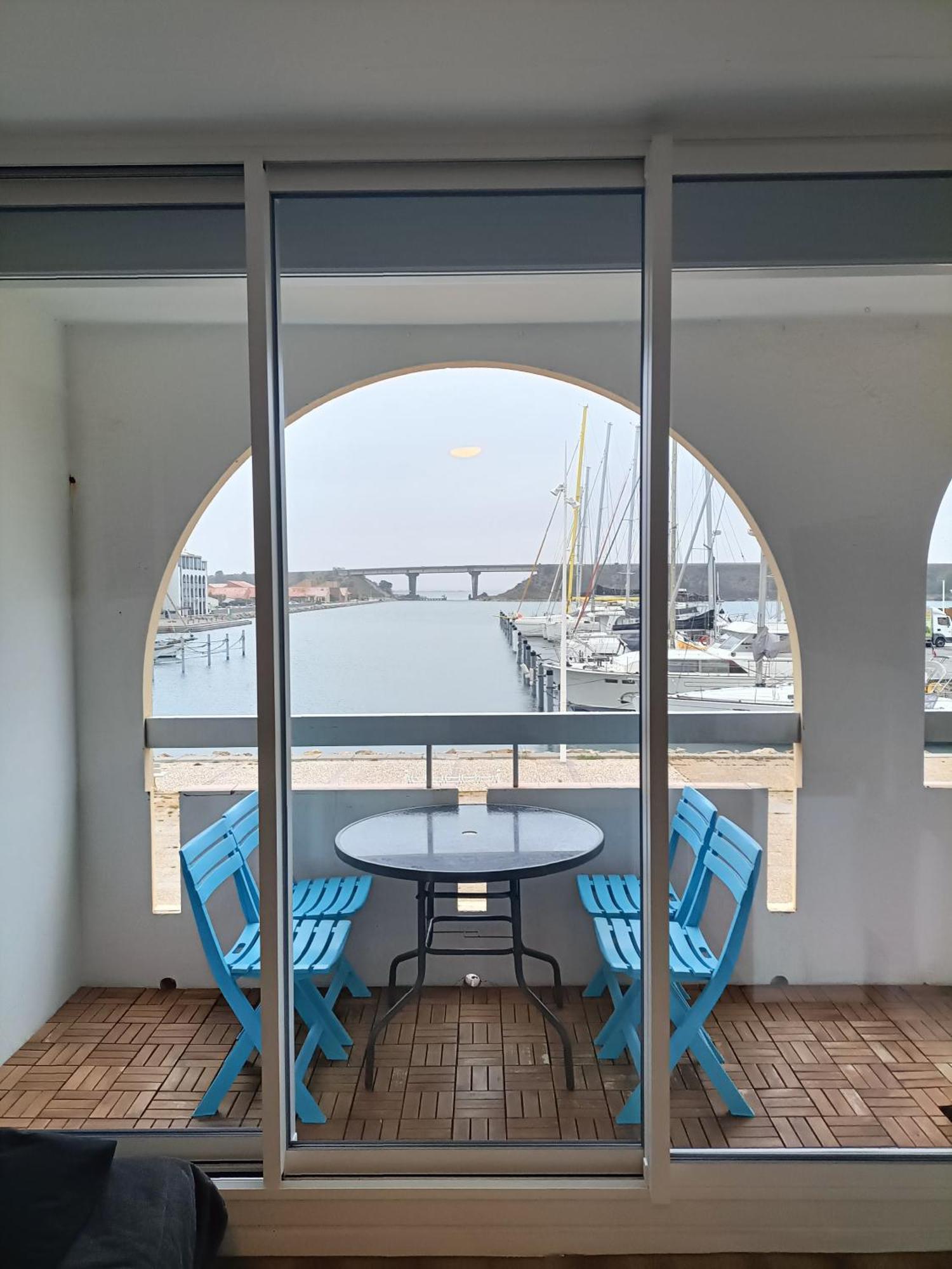 T2 Cabine Avec Tres Belle Vue Sur Le Port De Plaisance Лекат Екстер'єр фото